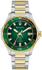 Bulova Gents Two Tone, Stainless Steel Bracelet Sapphire Crystal, 200m 20ATM Water Resistant Automatic Watch -