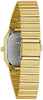 Caravelle Gents Gold Tone, Stainless Steel Bracelet Date Only, 30m 3ATM Water Resistant Quartz Watch -