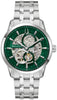 Bulova Gents Silver Tone, Stainless Steel Bracelet Sapphire Crystal, 30m 3ATM Water Resistant Automatic Watch -