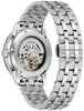 Bulova Gents Silver Tone, Stainless Steel Bracelet Sapphire Crystal, 30m 3ATM Water Resistant Automatic Watch -