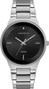 Caravelle Gents Stainless Steel Bracelet Diamond Dial Quartz Watch -