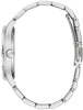 Caravelle Gents Silver Tone Date Only, 30m 3ATM Water Resistant Quartz Watch -