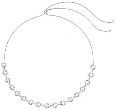 Sterling Silver Monogram Choker Necklace