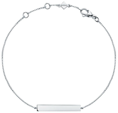 Sterling Silver Horizontal Bar Bracelet