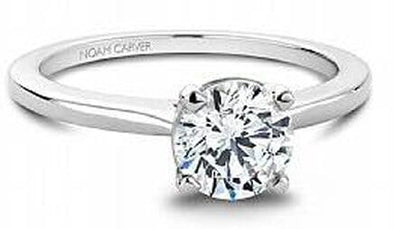 White Gold Engagement Ring. Featuring A Signature Created Lab Grown Center Diamond.