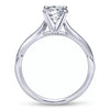 White Gold Solitaire Engagement Ring. Featuring A Signature Created Lab Grown Center Diamond.