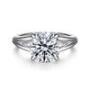 White Gold Solitaire Engagement Ring. Featuring A Signature Created Lab Grown Center Diamond.