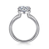 White Gold Solitaire Engagement Ring. Featuring A Signature Created Lab Grown Center Diamond.